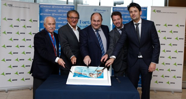 Inauguración del vuelo de Air Europa desde Madrid a Fortaleza
