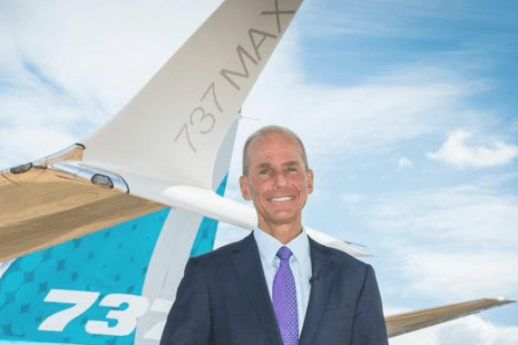 Dennis Muilenburg CEO de Boeing
