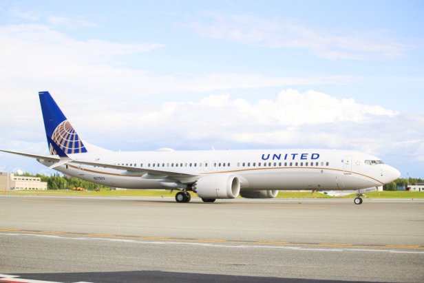 Boeing 737 MAX de United Airlines
