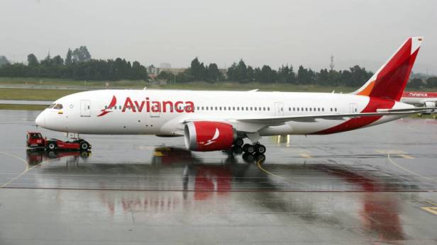 Avianca Boeing 787 pushback