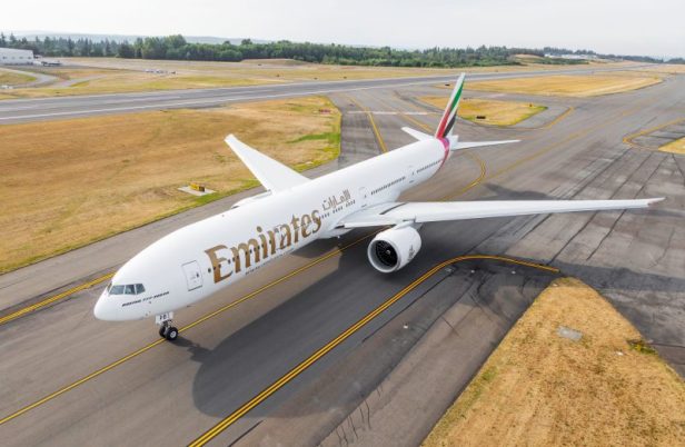 Boeing 777-300ER(77W) de Emirates