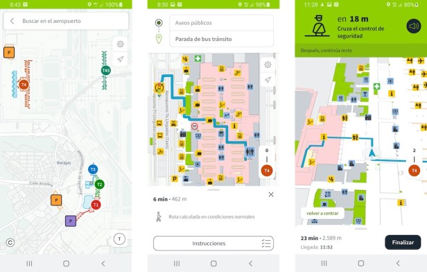 Captura de pantalla de AenaMaps